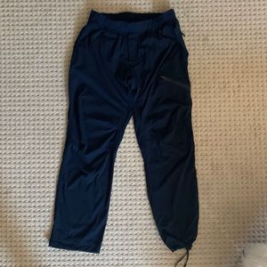 Men’s Lululemon navy blue joggers size XL